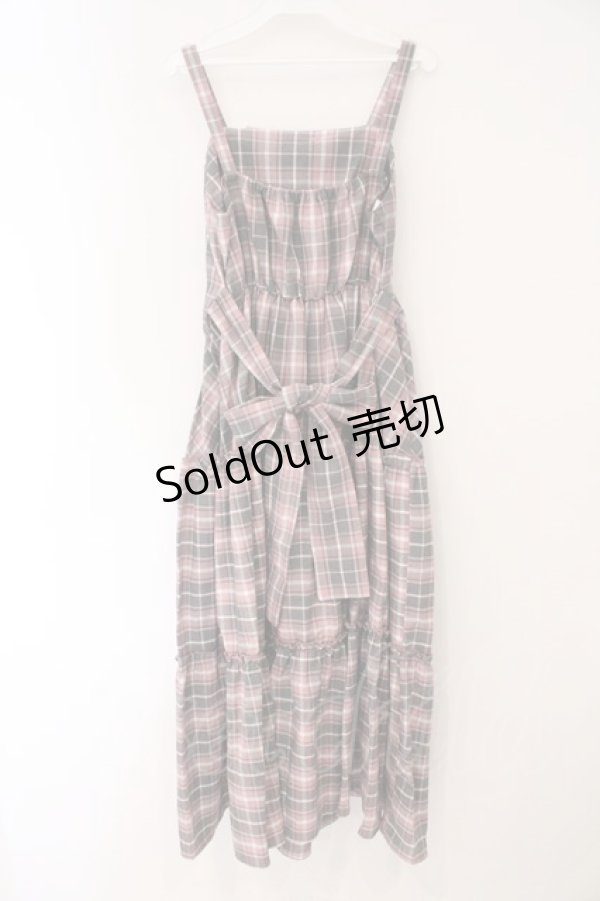 画像4: Lovely Tency / 眞白ありすコラボ ジャンパースカート L ピンク O-26-02-16-084-GO-OP-OW-OS (4)