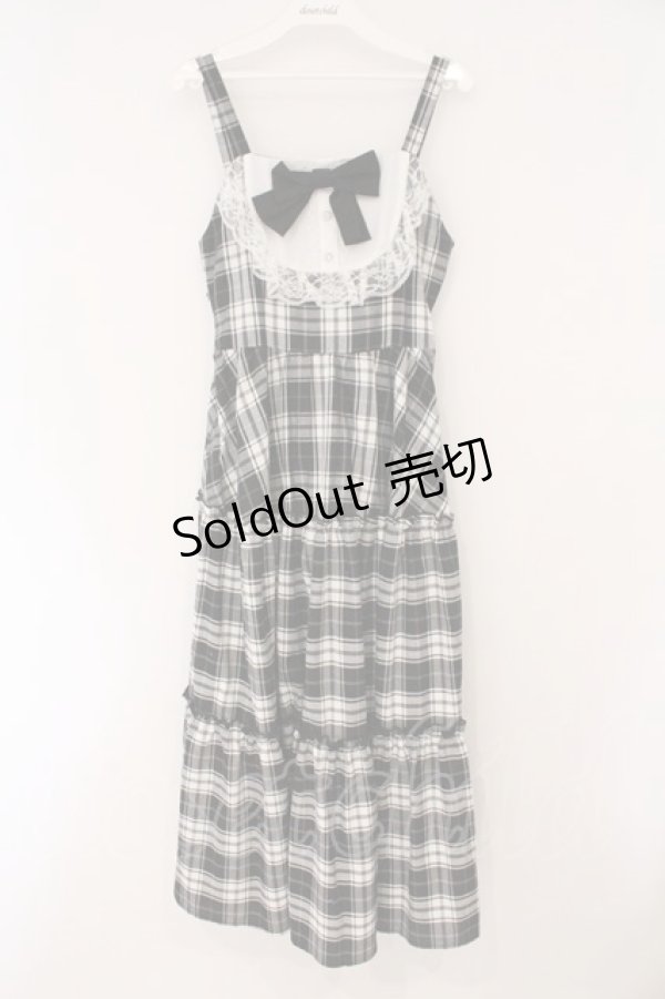 画像1: Lovely Tency / 眞白ありすコラボ ジャンパースカート S クロ O-26-02-16-085-GO-OP-OW-OS (1)