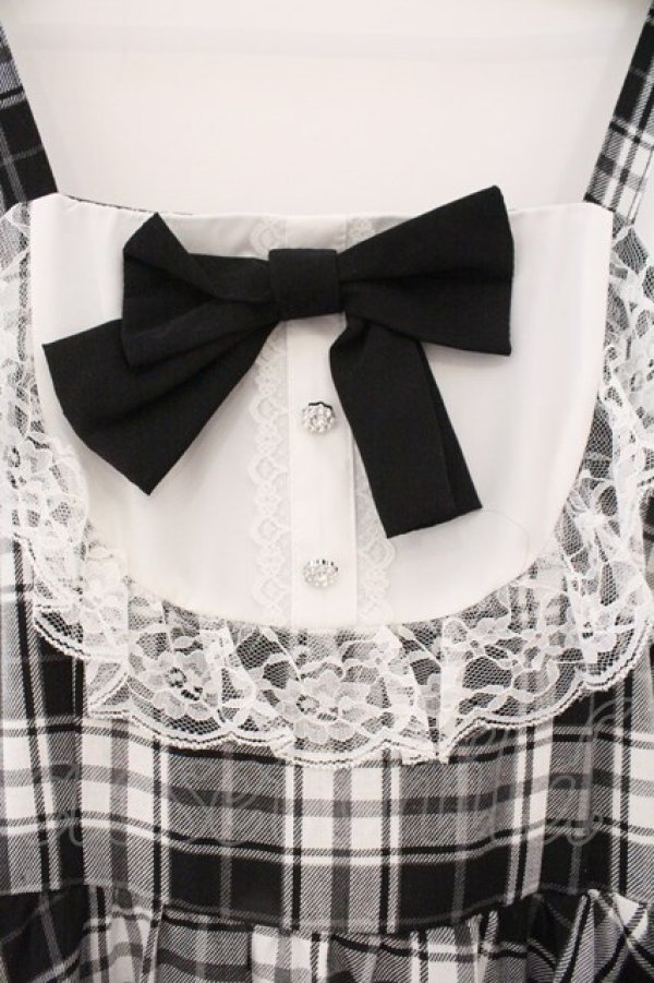 画像2: Lovely Tency / 眞白ありすコラボ ジャンパースカート S クロ O-26-02-16-085-GO-OP-OW-OS (2)