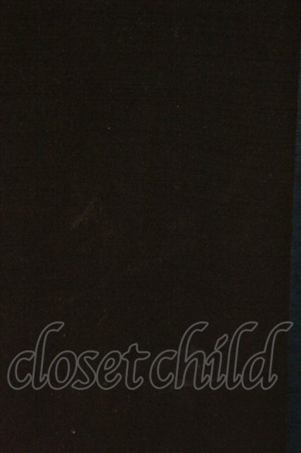 画像4: Qutie Frash / BIGロングカットソー  ブラック×ブルー O-26-02-16-088-QU-OP-OW-OS (4)