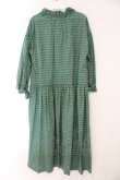 画像3: Jane Marple Dans Le Salon / Tudor tulipフリルカラードレス M グリーン O-26-02-16-095-JM-OP-OW-OS (3)