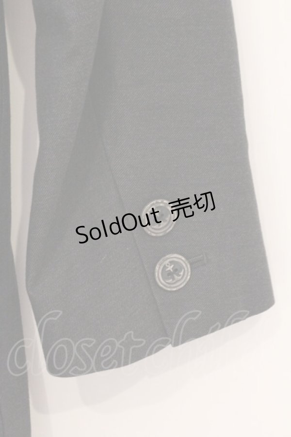 画像4: Jane Marple Dans Le Salon / ファーライナー付きコート M グレー O-26-02-16-098-JM-CO-OW-OS (4)