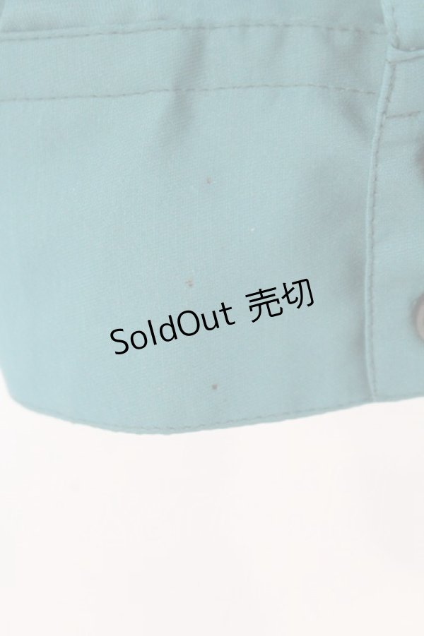 画像2: Jane Marple / サテンボウタイブラウス M グリーン O-26-02-16-099-JM-BL-OW-OS (2)