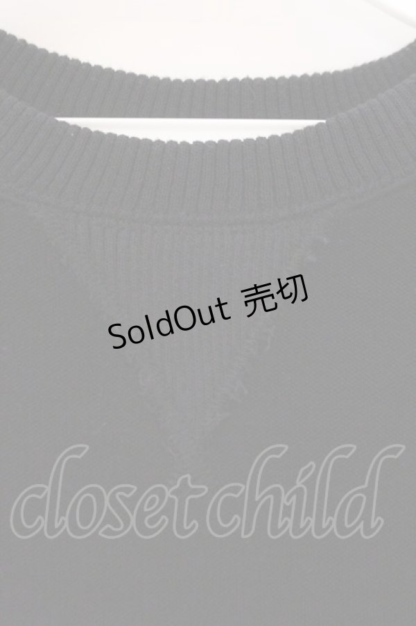 画像2: Jane Marple Dans Le Salon / Double face knit spare collar pullover　プルオーバー M クロ O-26-02-16-100-JM-TO-OW-OS (2)