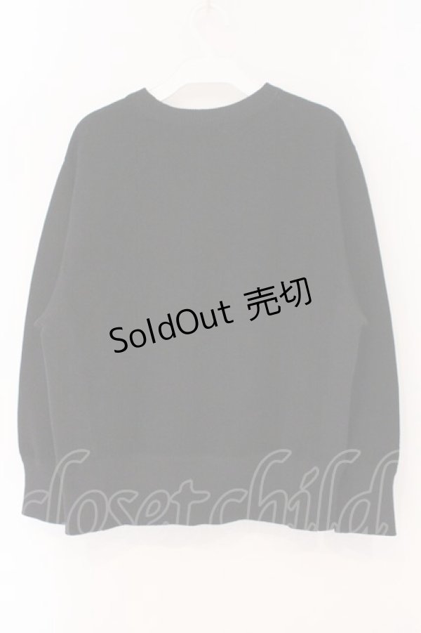 画像3: Jane Marple Dans Le Salon / Double face knit spare collar pullover　プルオーバー M クロ O-26-02-16-100-JM-TO-OW-OS (3)