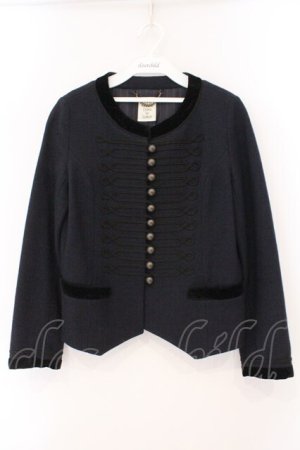 画像: Jane Marple Dans Le Salon / 別珍切り替えナポレオンジャケット M ネイビー O-26-02-16-101-JM-JA-OW-OS