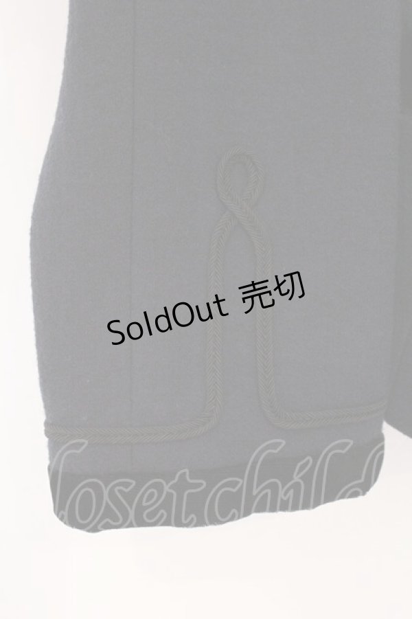 画像4: Jane Marple Dans Le Salon / 別珍切り替えナポレオンジャケット M ネイビー O-26-02-16-101-JM-JA-OW-OS (4)