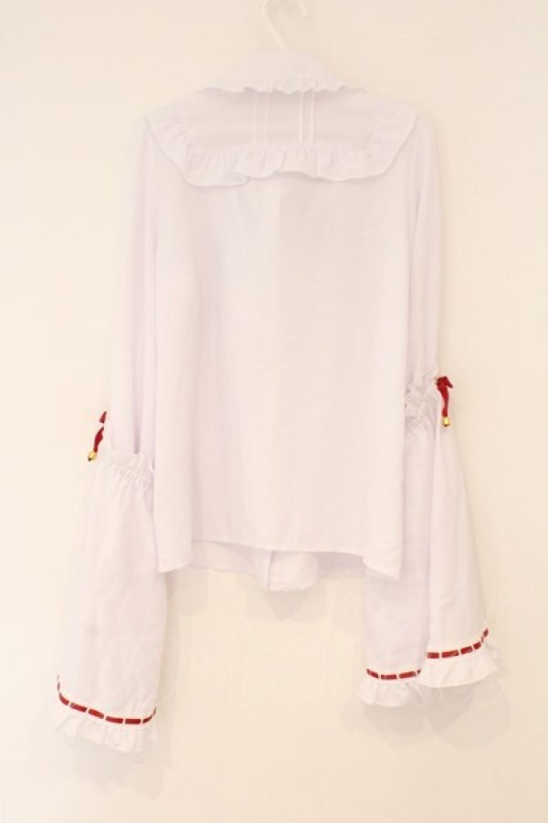 画像5: Amavel / 大鳥居の御稲荷和風ブラウス  シロ O-26-02-16-102-CA-BL-AS-OS (5)