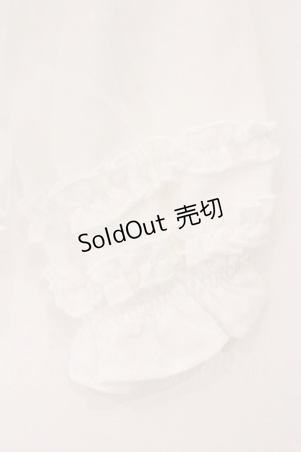 画像3: axes femme kawaii / フリルブラウス M シロ O-26-02-16-106-AX-BL-OW-OS (3)