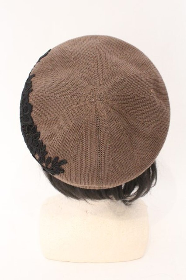 画像3: m petit by misako / TT*AMレースサーモベレー 57.5cm ブラウン O-26-02-16-013-LO-AC-OW-OS (3)