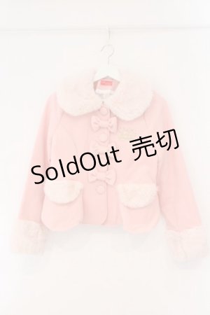 画像: BABY,THE STARS SHINE BRIGHT / Betty Ribbonショートコート  ピンク O-26-02-16-109-BA-JA-OW-OS