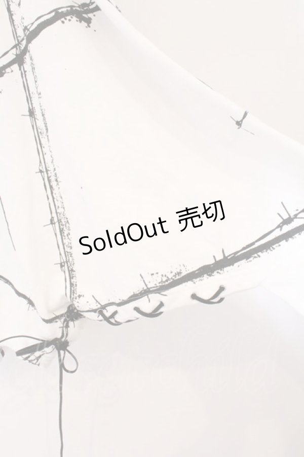 画像2: CIVARIZE / バイカラーポンチョパーカー  ブラック×ホワイト O-26-02-16-112-GO-TO-OW-OS (2)