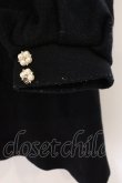 画像2: mille fille closet by LODISPOTTO / リボンビジューコート  クロ O-26-02-16-114-LO-CO-IG-OS (2)