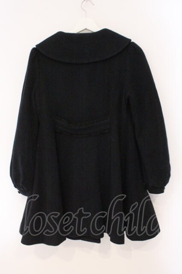 画像4: mille fille closet by LODISPOTTO / リボンビジューコート  クロ O-26-02-16-114-LO-CO-IG-OS (4)