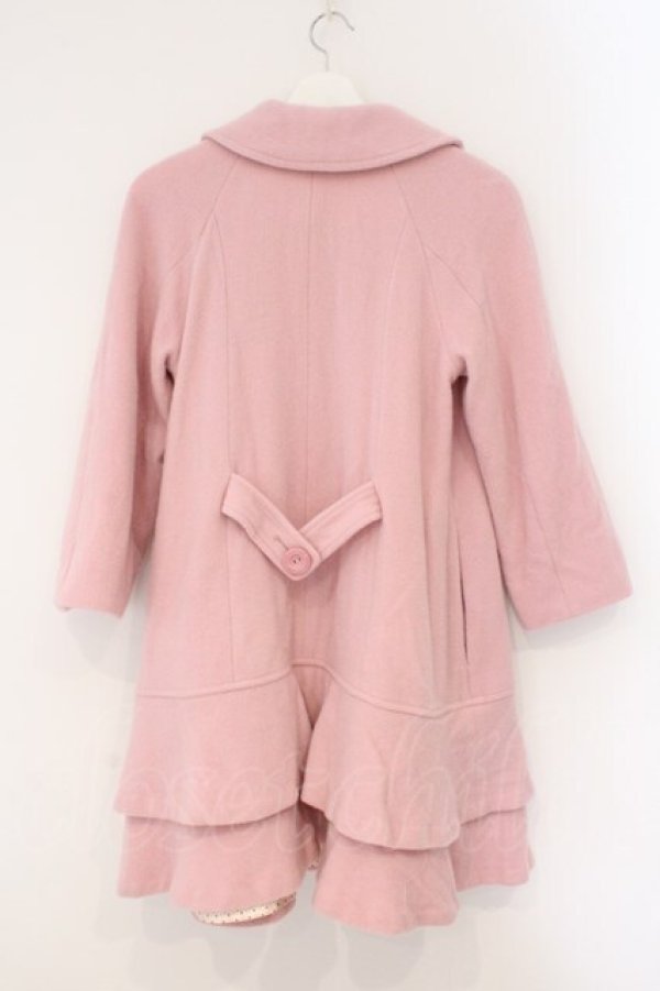 画像4: Leur Getter / フレアフリルコート  ピンク O-26-02-16-115-LU-CO-IG-OS (4)