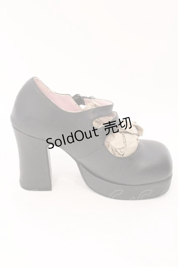画像6: Demonia / Gothika-09　パンプス つま先~かかと約22cm ブラック O-26-02-16-017-PU-SH-OW-ZT0220B (6)