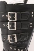 画像4: YOSUKE / 【直営ショップ限定】厚底ロングブーツ M ブラック O-26-02-16-020-PU-SH-IG-OS (4)