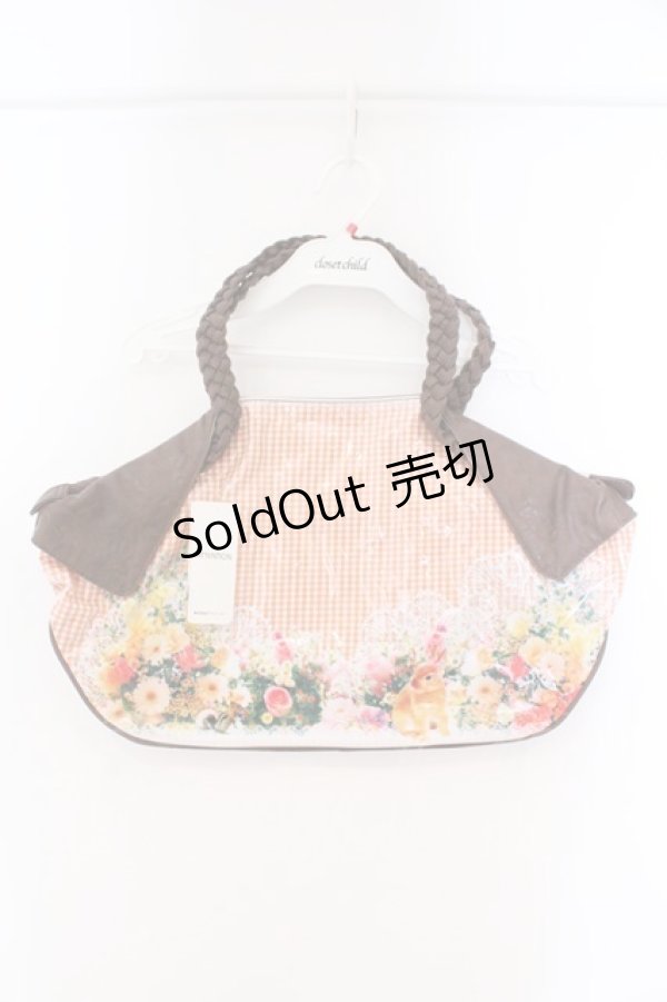 画像1: axes femme / 転写ビニールトート  ベージュ O-26-02-16-003-AX-BG-OW-OS (1)