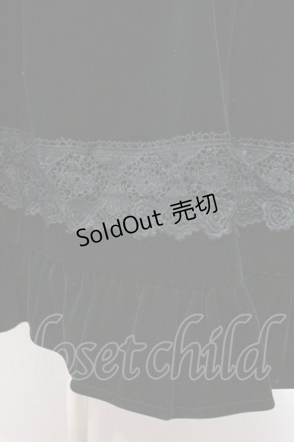 画像3: axes femme kawaii / ベルベットドールスカート M グリーン O-26-02-16-021-AX-OP-OW-OS (3)