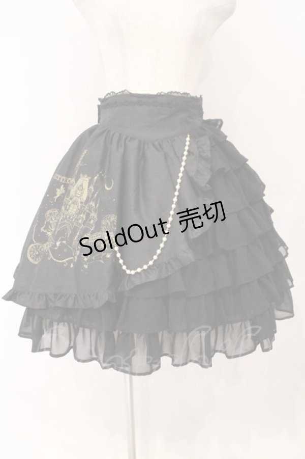 画像1: Angelic Pretty / クラシカルシャンパンスカート  クロ O-26-02-16-023-AP-SK-OW-OS (1)