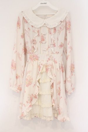 画像: LIZ LISA / マイメロディ カシュクールワンピース  薄ピンク O-26-02-17-038-LO-OP-IG-OS