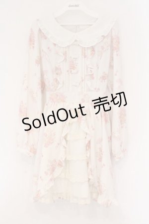 画像: LIZ LISA / マイメロディ カシュクールワンピース  薄ピンク O-26-02-17-038-LO-OP-IG-OS