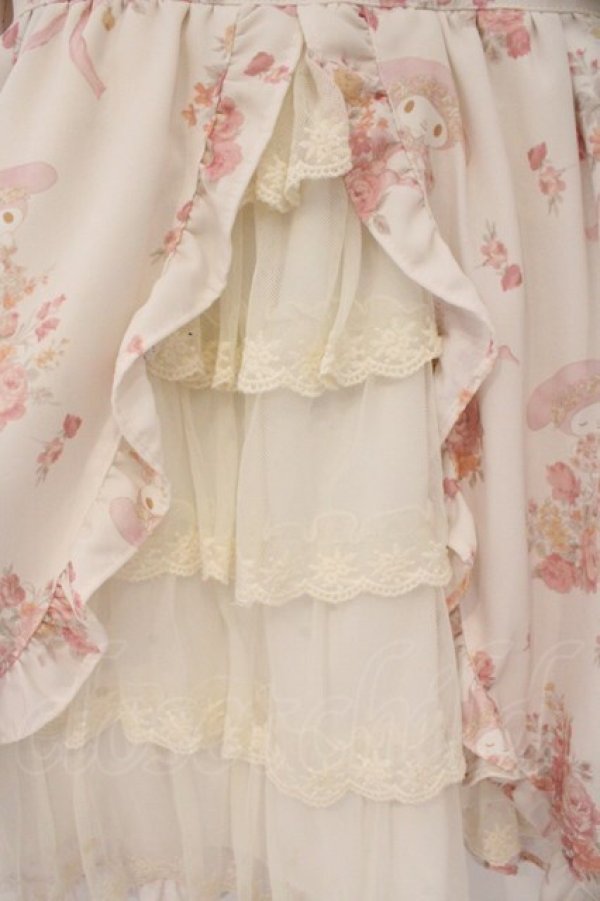 画像3: LIZ LISA / マイメロディ カシュクールワンピース  薄ピンク O-26-02-17-038-LO-OP-IG-OS (3)