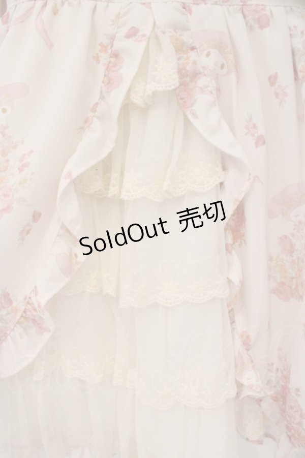 画像3: LIZ LISA / マイメロディ カシュクールワンピース  薄ピンク O-26-02-17-038-LO-OP-IG-OS (3)