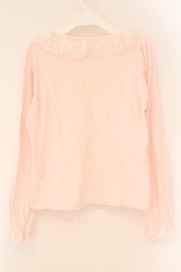 画像3: Nile Perch / リボンカットソー  ピンク O-26-02-17-040-LO-TO-IG-OS (3)