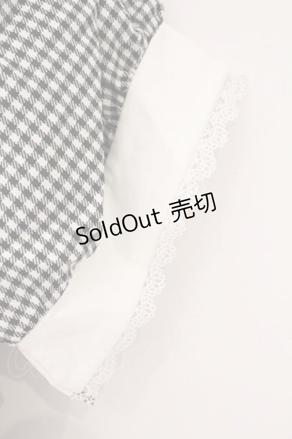 画像3: DearMyLove / キラキラビジューフリルアフタヌーンティーワンピース 5L ロング クロ×シロ O-26-02-17-042-0-OP-IG-OS (3)