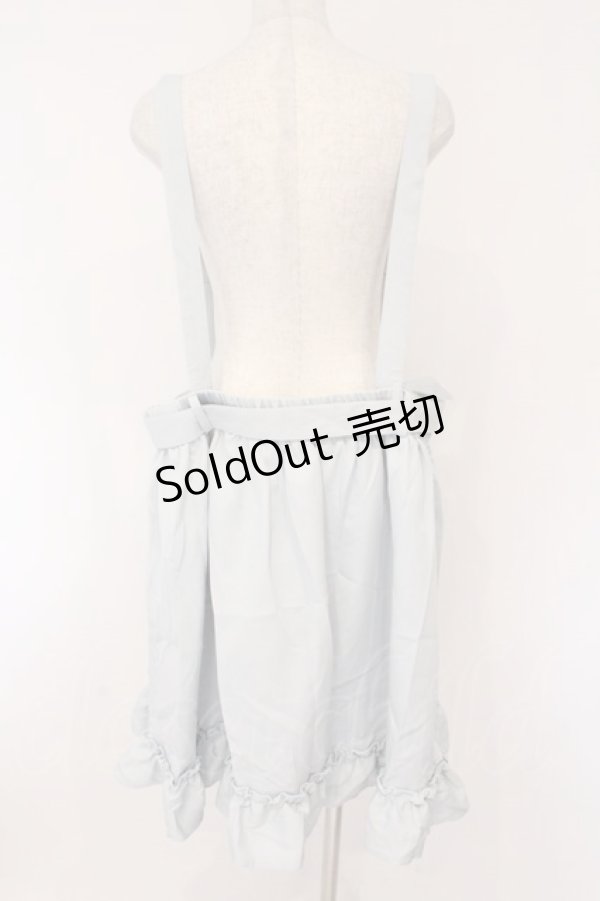 画像3: DearMyLove / ストーンバックルサスフリルスカート 5L ブルーグレー O-26-02-17-043-0-SK-IG-OS (3)