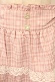 画像2: DearMyLove / レースチェックティアードサスペンダースカート 5L ピンク O-26-02-17-005-0-SK-IG-OS (2)