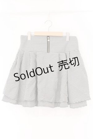 画像: DearMyLove / Dollyシルエットスカート 5L ギンガム クロ×シロ O-26-02-17-047-0-SK-IG-OS