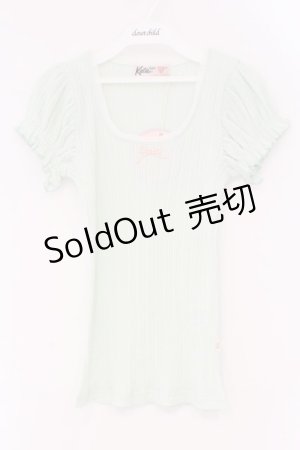 画像: Katie / UNDER PRETTIES big puff sleeve FREE ミント O-26-02-17-053-LO-TO-IG-OS