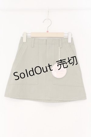 画像: Katie / CASUALTIES mini skirt　スカート XS カーキグリーン O-26-02-17-054-LO-SK-IG-OS