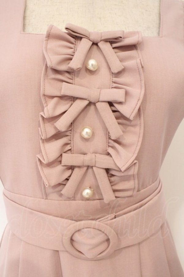 画像2: Ank Rouge / サロペット風ジャンパースカート  ピンク O-26-02-17-006-CA-SK-IG-OS (2)