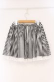画像3: Katie / AMERICAN PIE panier skirt  クロ×シロ O-26-02-17-055-LO-SK-IG-OS (3)