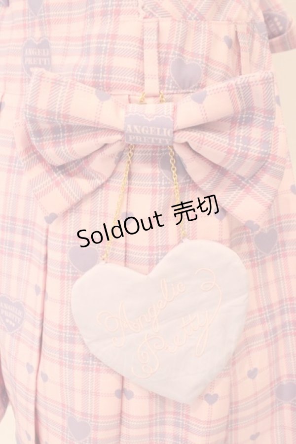 画像3: Angelic Pretty / Sprinkle Heart TartanジャンパースカートSet  ピンク O-26-02-17-007-AP-OP-IG-OS (3)