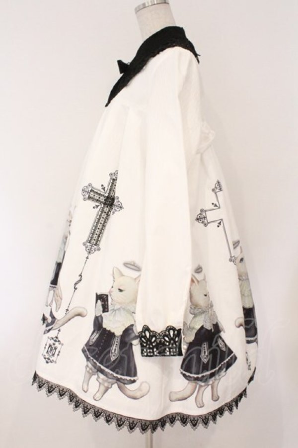 画像4: R-SERIES / 猫の聖歌隊ワンピース  シロ×クロ O-26-02-17-008-EL-OP-IG-OS (4)