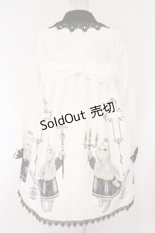 画像5: R-SERIES / 猫の聖歌隊ワンピース  シロ×クロ O-26-02-17-008-EL-OP-IG-OS (5)