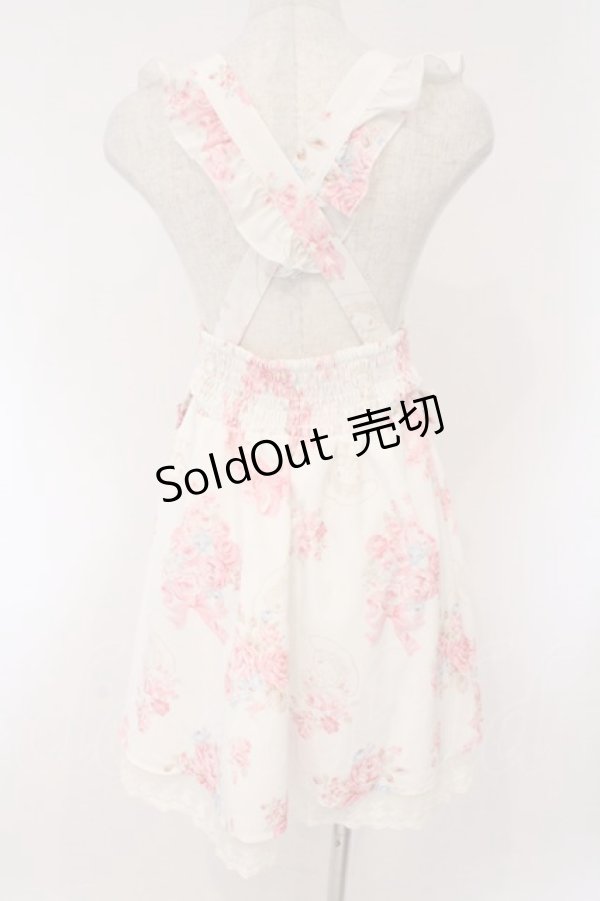 画像4: LIZ LISA / マイメロディローズブーケスカート  オフシロ×ピンク O-26-02-17-001-LO-SK-IG-OS (4)