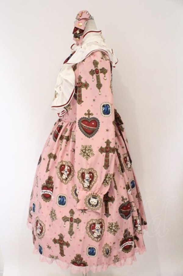 画像4: Angelic Pretty / Noble Collection ワンピース Set  ピンク O-26-02-17-014-AP-OP-IG-OS (4)