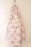 画像4: Chalmiere / クラシカルローズ柄ワンピース M ピンク O-26-02-17-017-0-OP-IG-OS (4)