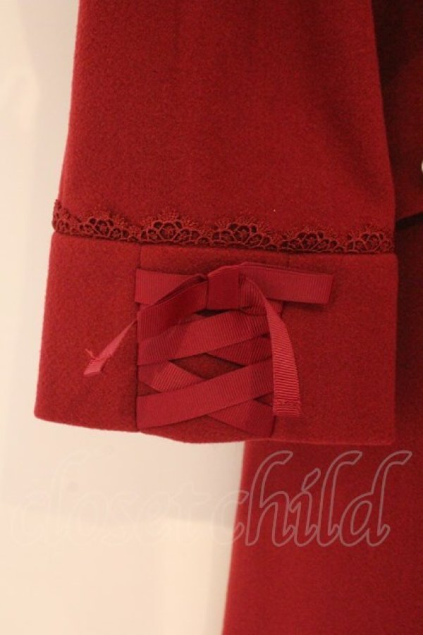 画像3: axes femme / ケープセットバッスルコート M アカ O-26-02-17-019-AX-CO-IG-OS (3)