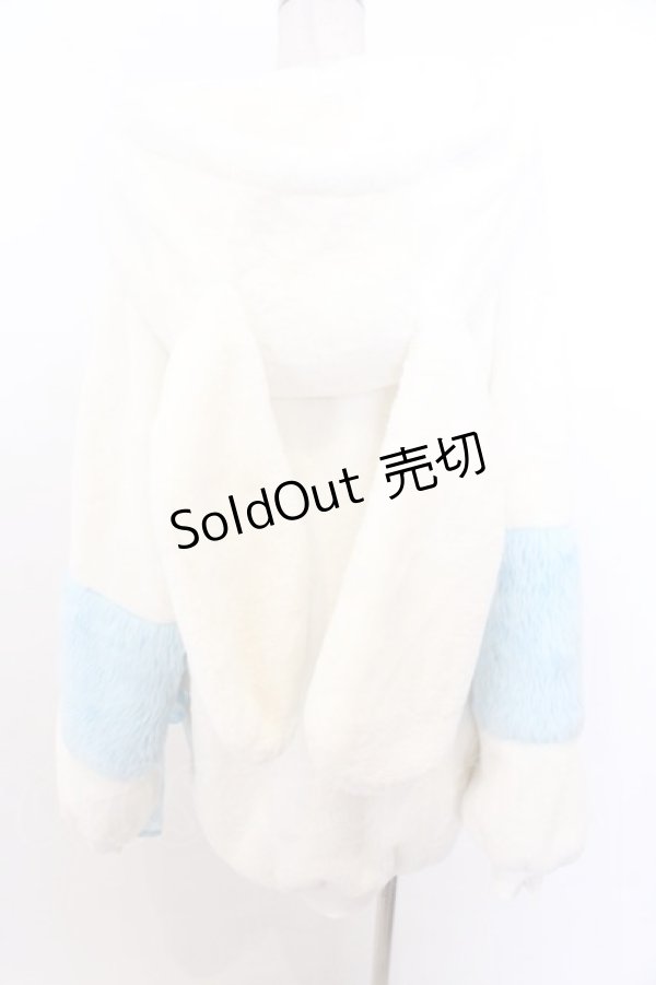 画像4: TRAVAS TOKYO / シナモロールファーパーカー F シロ O-26-02-18-031-PU-JA-OW-OS (4)