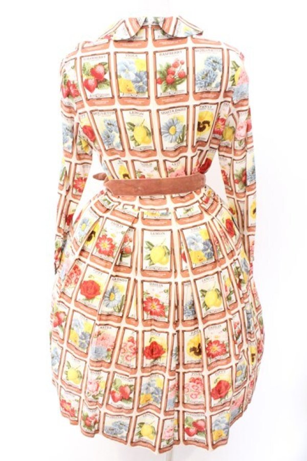 画像5: Jane Marple / Seeds of hopeワンピース M アプリコット O-26-02-18-032-JM-OP-IG-OS (5)