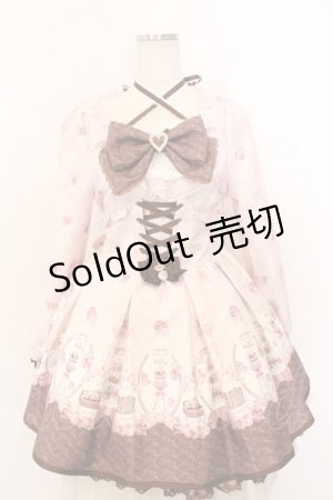 画像: LIZ LISA / Melty Chocolate ワンピース O ピンク O-26-02-18-035-LO-OP-YM-OS