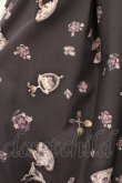 画像2: Enchantlic Enchantilly / すみれのお茶会エレガントスカート  クロ O-26-02-18-037-LO-SK-OW-OS (2)