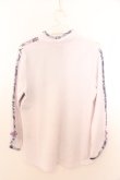 画像5: Qutie Frash / ４店舗限定チャイナT  ホワイト×パープル O-26-02-18-050-QU-TS-OW-OS (5)