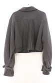 画像3: axes femme POETIQUE / バックプリーツブルゾン  グレー O-26-02-18-1036-AX-JA-IG-OS (3)